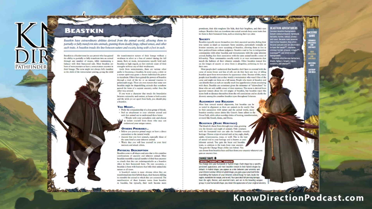 Ancestry Guide – Pathfinder 2 Fanblog